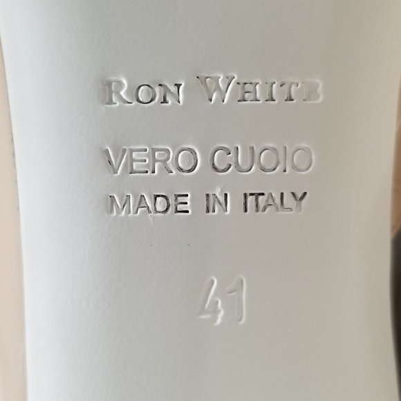 Ron White Merile Half d'Orsay Pump, Nude Patent leather, Womens Size 10.5 - Picture 10 of 10